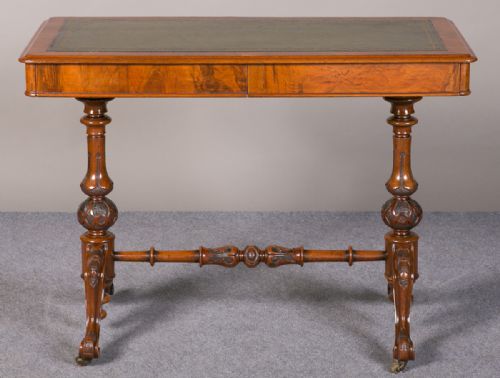 Victorian Walnut Writing Table