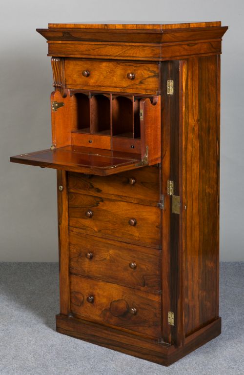 Secretaire Wellington Chest