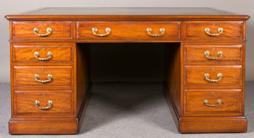 Superb Gillows of Lancaster Partners Desk