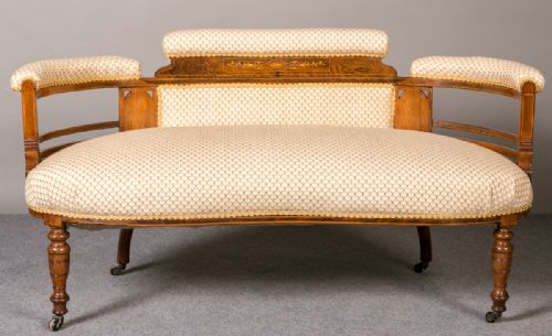 Edwardian Inlaid Sofa