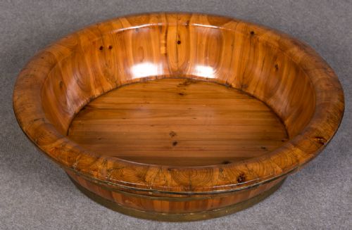 Very Large Wooden Trug / Bowl