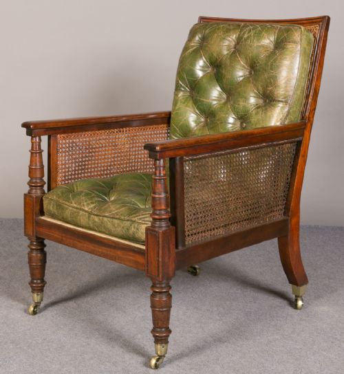 Geo.iv Library Bergere Armchair