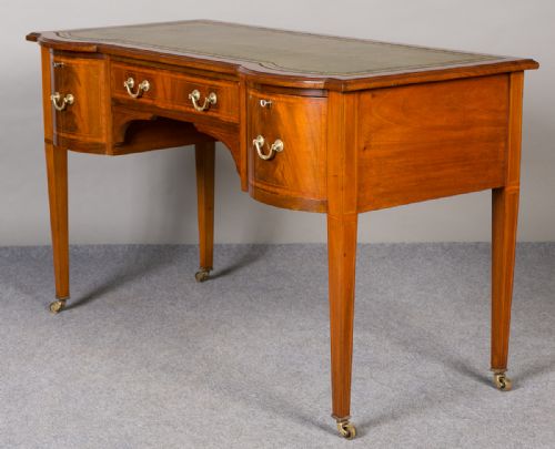 Edwardian Inlaid Writing Table/desk