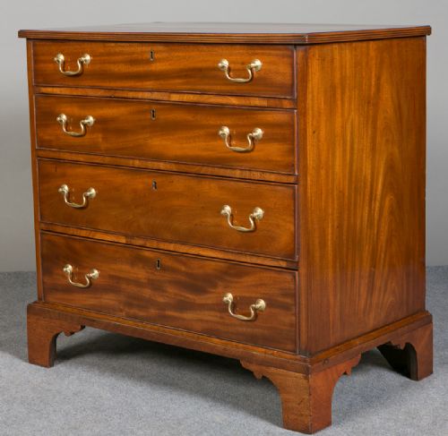 Small Geo.iii Mahogany Chest