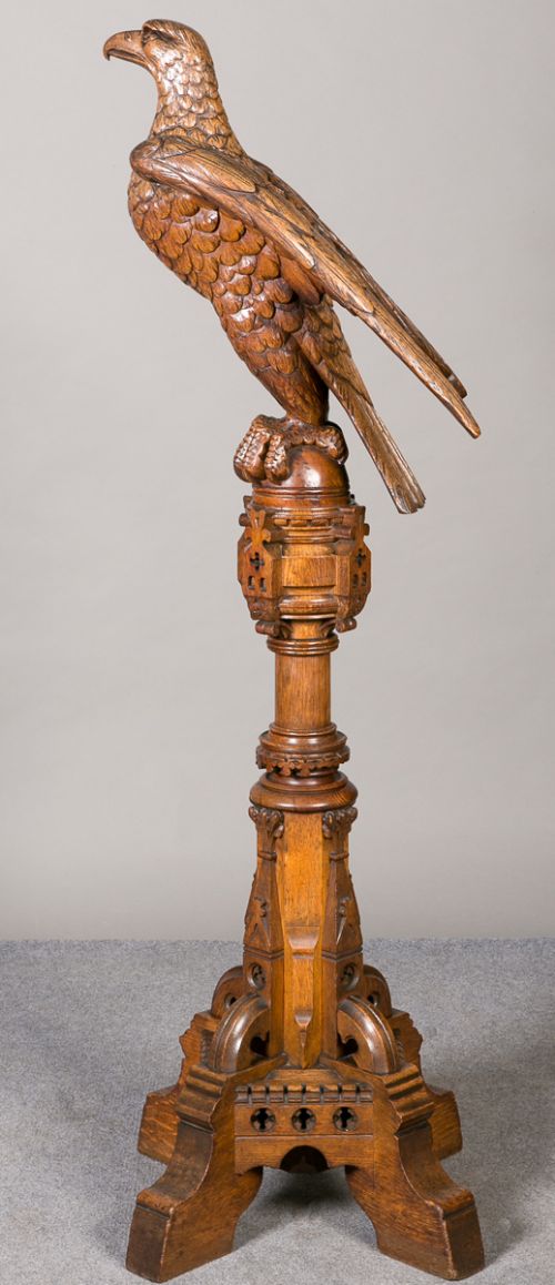 Superb Carved Eagle Lectern