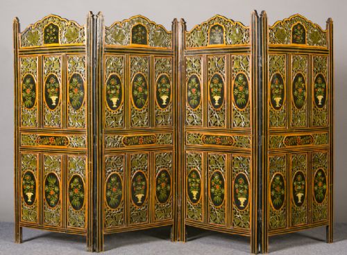 Hand Painted Screen