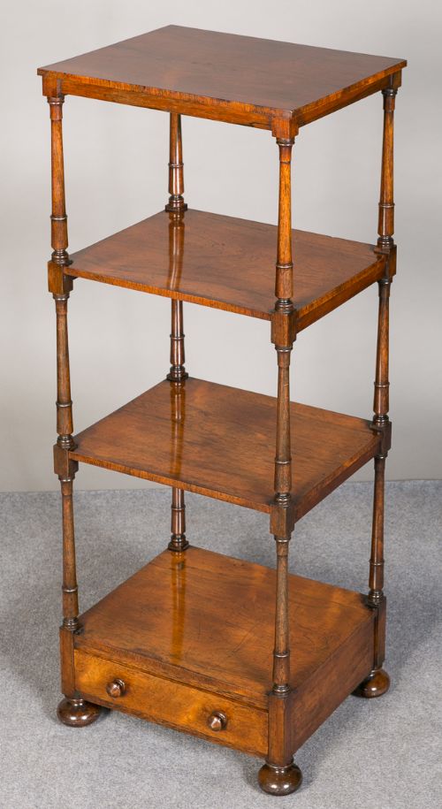Victorian Rosewood Whatnot