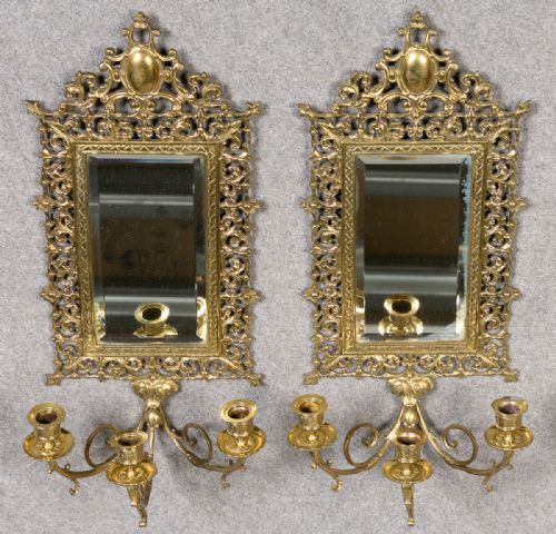 Pair Wall Girandoles