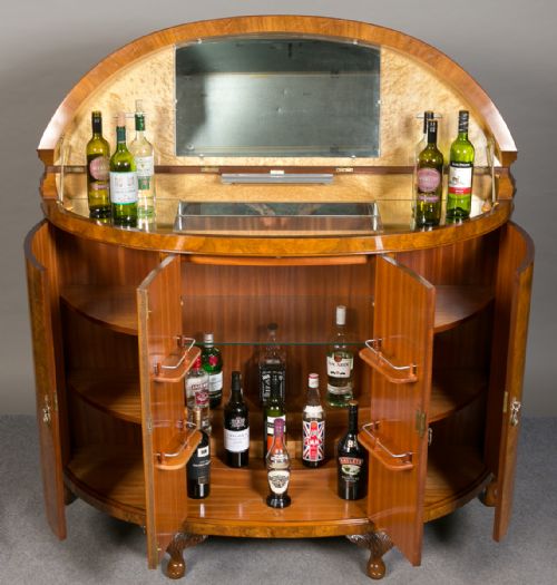 Superb Large Cocktail Cabinet