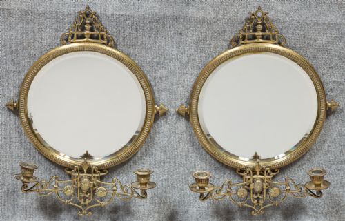 Pair of Girandole Mirrors