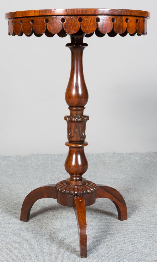 Antique Rosewood Occasional Table