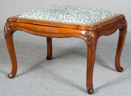 French Mahogany Stool