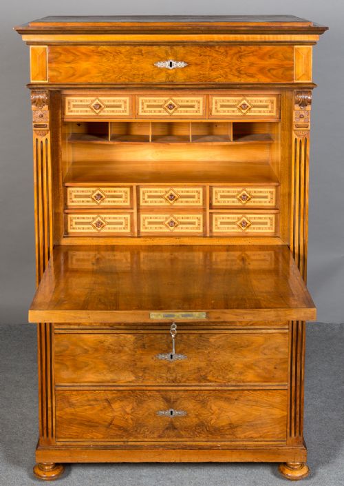 Swiss Walnut Abbatant
