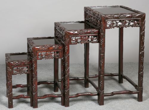 Chinese Nest of 4 Occasional Tables