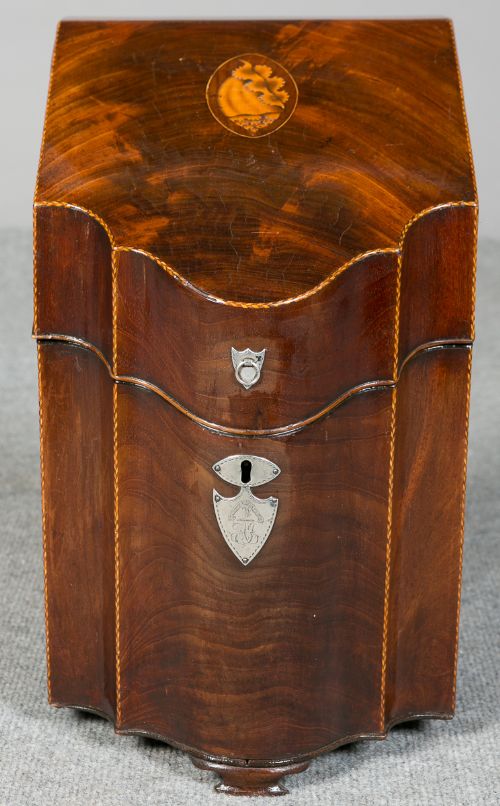 Georgian Sheraton Knife/ Cutlery Box