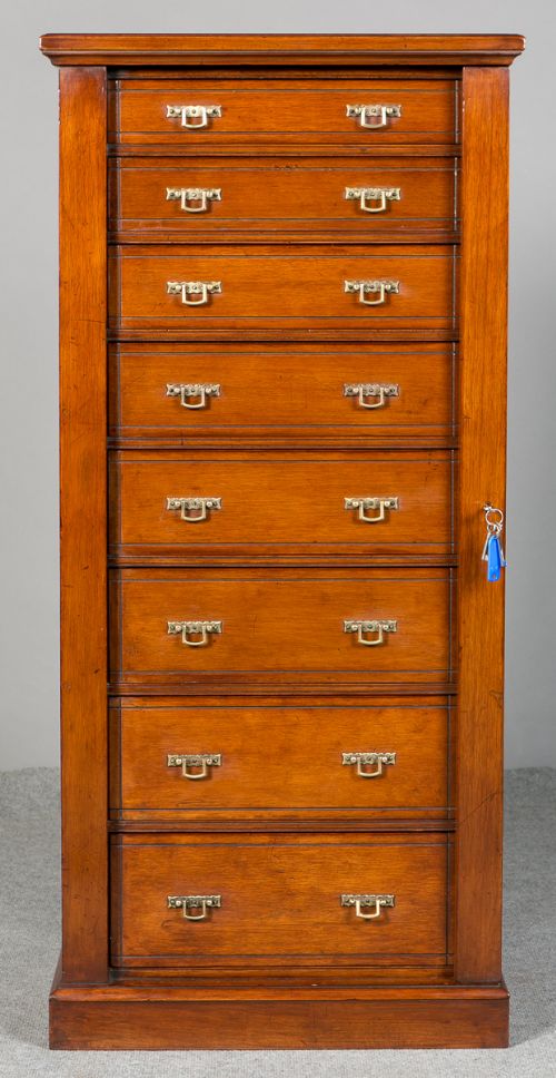 Victorian Wellington Chest by James Shoolbred