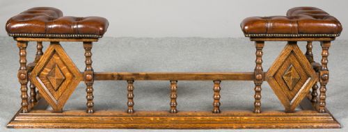 Oak Jacobean Style Club Fender