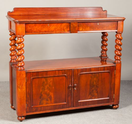 Victorian Mahogany Dumb Waiter