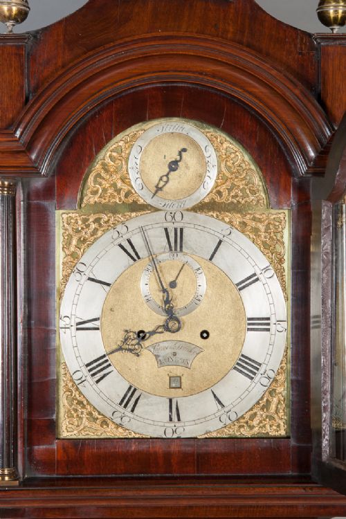 fig 1. 18th.C. London Long Case by Conyers Dunlop