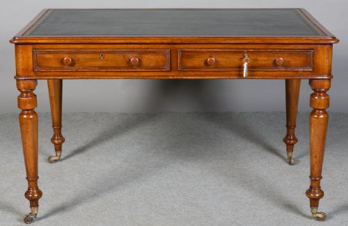 Victorian 2 Drawer Writing Table