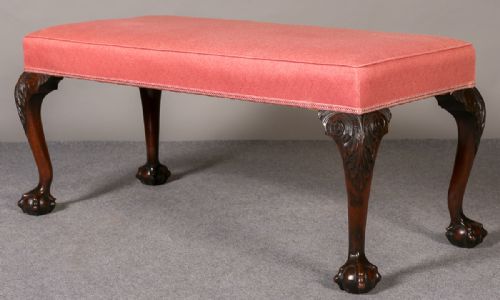 Chippendale Style Window Seat/stool