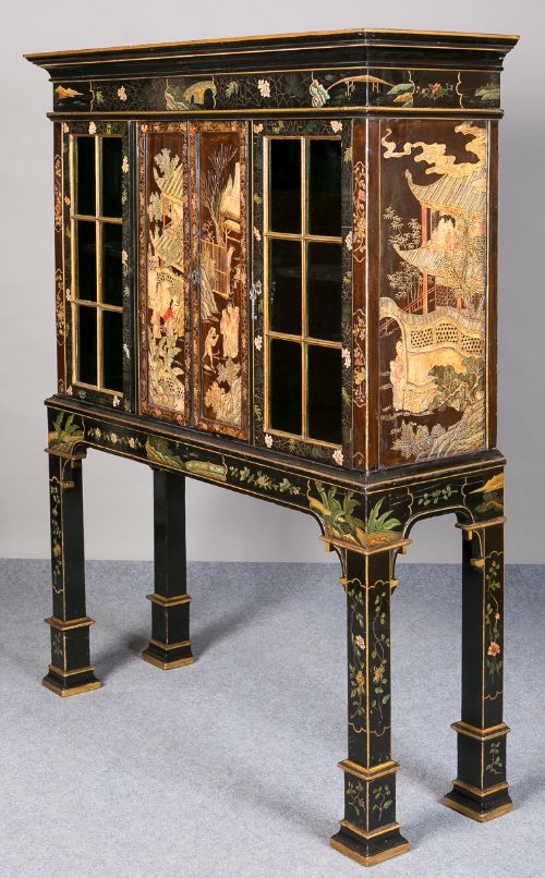 Unusual 19th.century Chinese/chinoiserie Cabinet