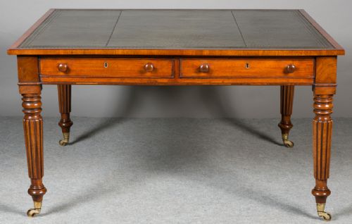 Regency Partner's Writing Table