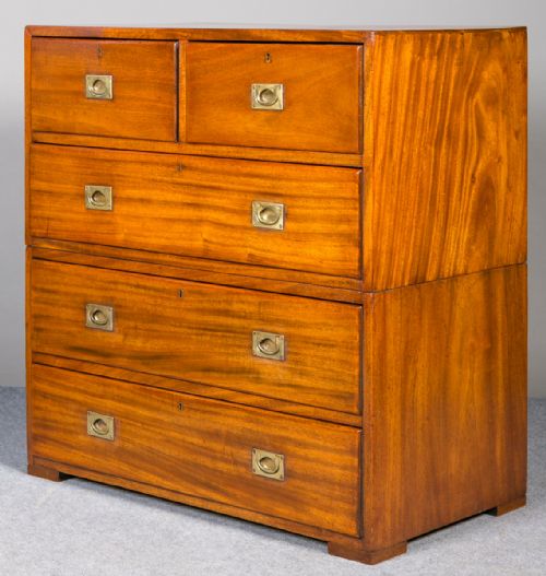 Mahogany Campaign Chest