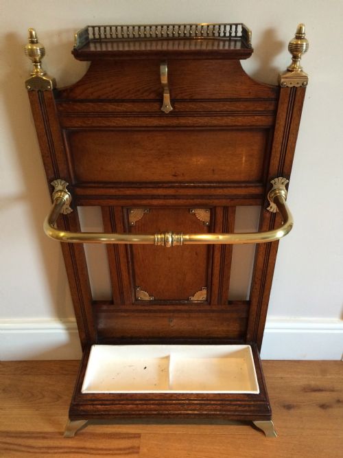 Arts & Crafts Stick Stand by Shoolbred.