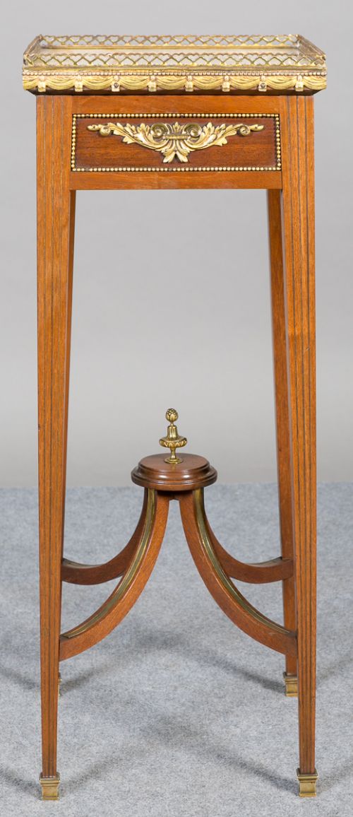 French Marble Top Stand/ Lamp Table