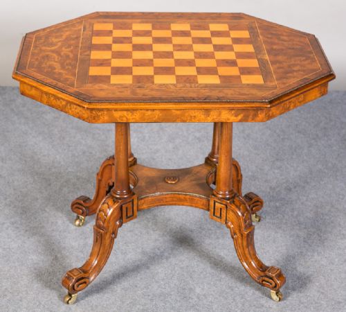 Superb Chess Top Occasional Table