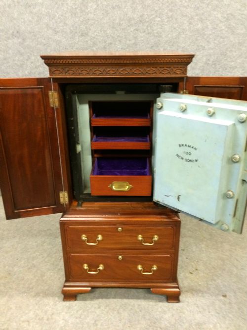 fig 2. Bramah Safe Cabinet