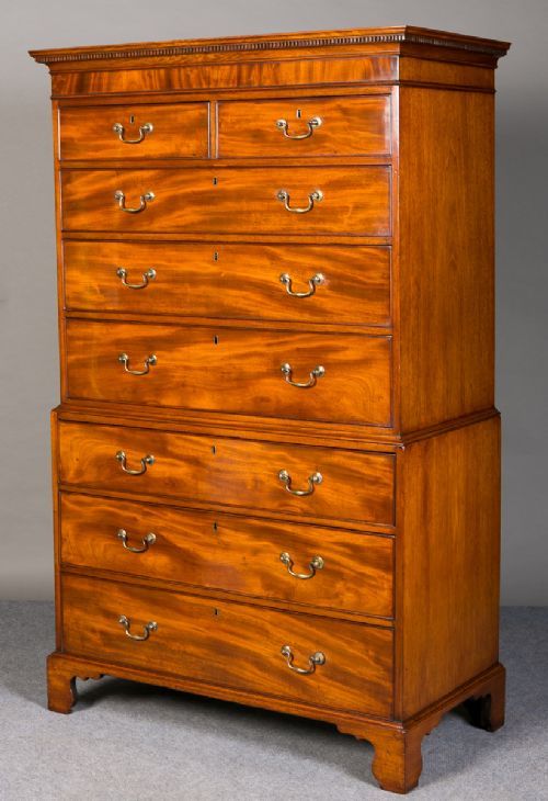 Georgian Mahogany Tallboy
