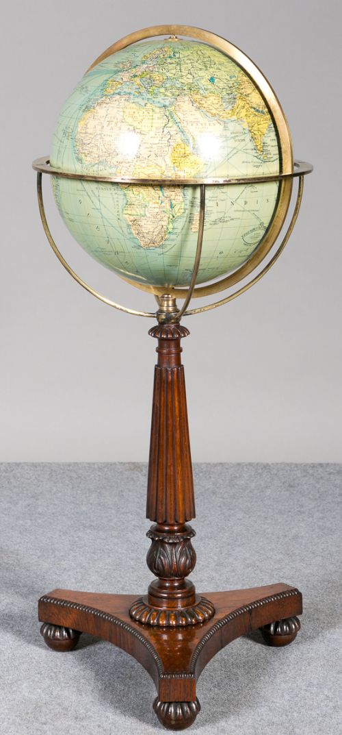 William IV Terrestrial Globe on Stand