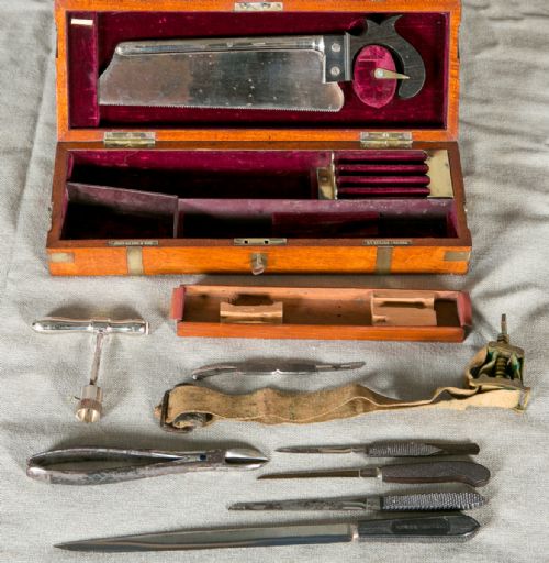 19th C. Campaign Surgeons Box