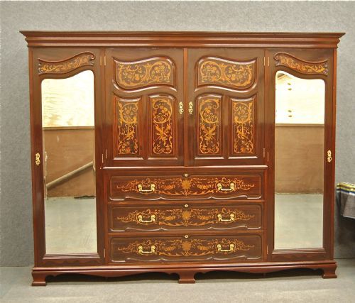 Very Large Shapland & Petter Combination Wardrobe