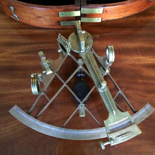 fig 1. Sextant- Capt. William Burgess Goldsmith (Knighted)