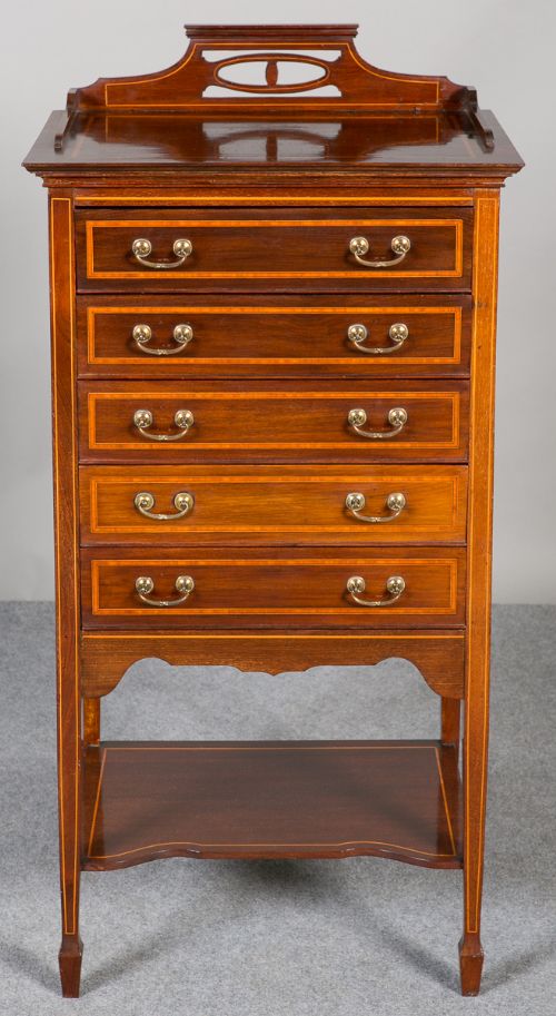 Edwardian Music or Folio Cabinet