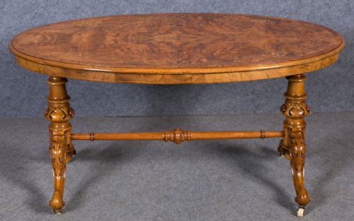 Superb Victorian Walnut Coffee Table
