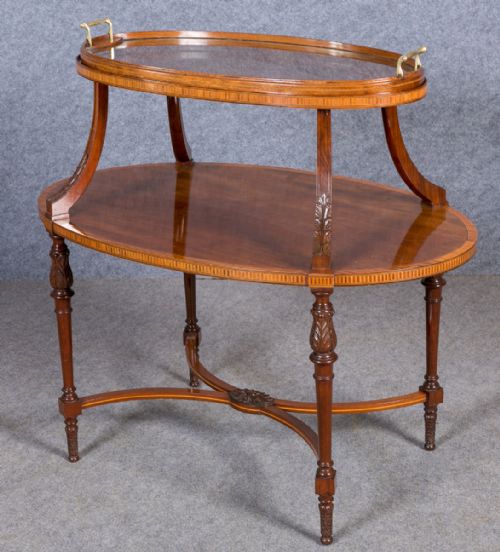 Edwardian Tray Top Occasional Table