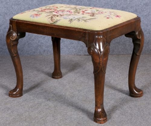 George I Style Mahogany Stool
