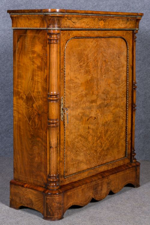 Superb Victorian Side or Pier Cabinet