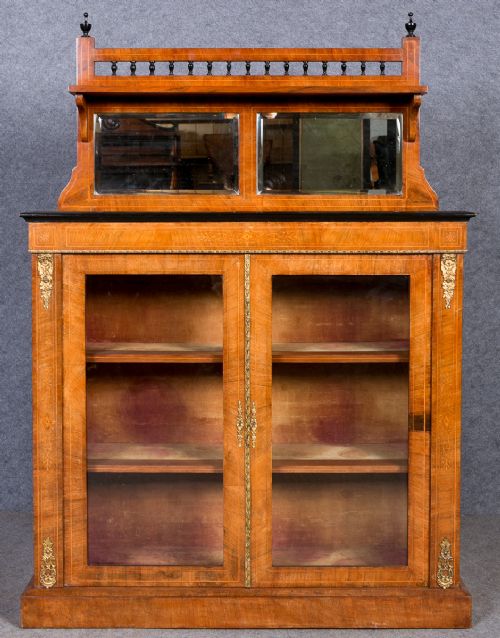 Walnut 2 Door Pier Cabinet