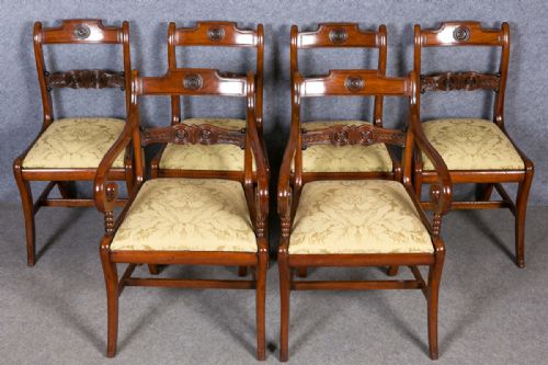 Set of 6 Regency Dining Chairs
