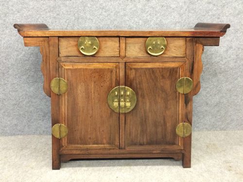 Chinese Hardwood Altar Cabinet