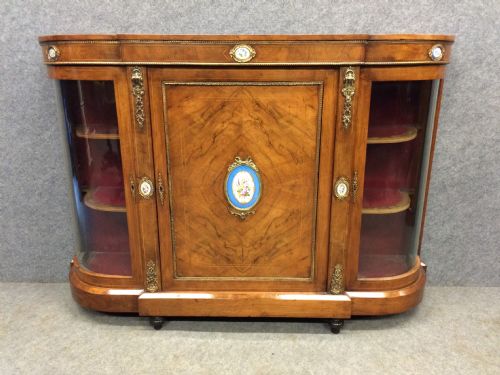 Victorian Walnut Credenza