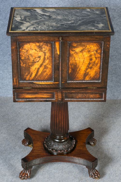 Very Rare Regency Anglo Indian Estate Desk