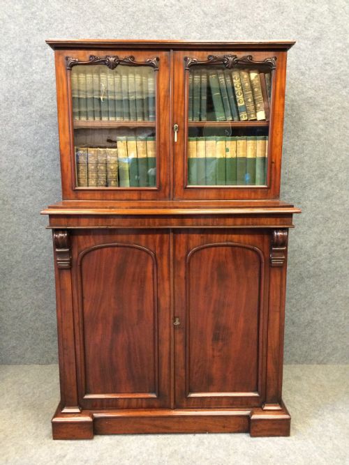Victorian Mahogany Bookcase