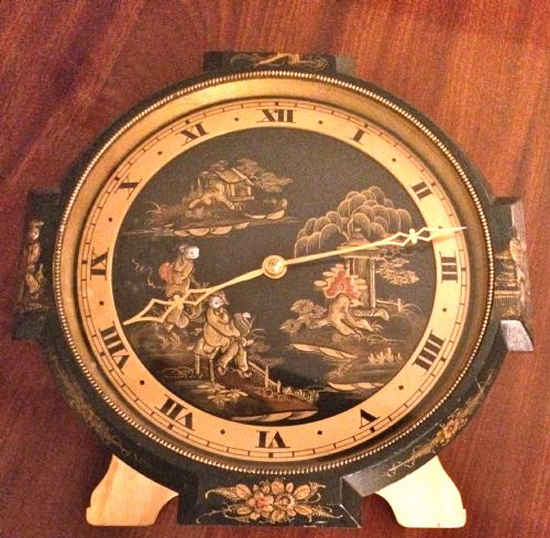 Chinoiserie Strut Clock