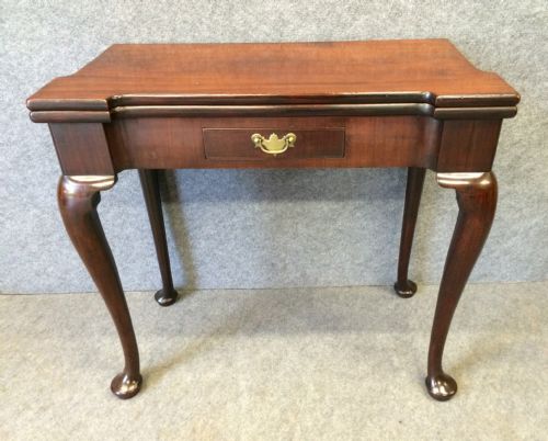 George Ll Mahogany Tea Table